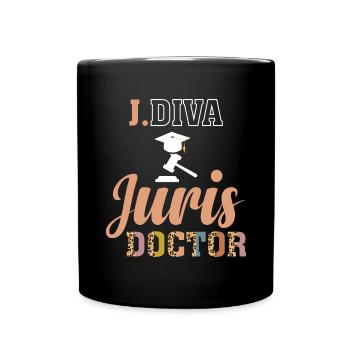 Jura Student Law - Full Colour Mug - black - Front