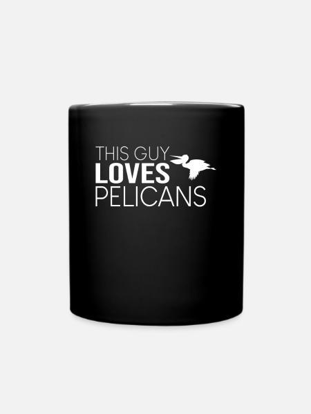 Typ Pelikan Spruch - Tasse einfarbig - Schwarz