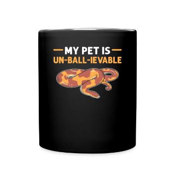 My pet is unbelievable. Royal - Full Colour Mug - black - Front