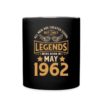 60e anniversaire 60 légendes ont été gebo en mai 1962 - Mug uni - noir - Devant