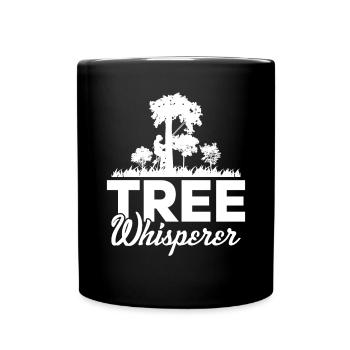 Grimpeur Arboriculteur Bûcheron Arboriculteur - Mug uni - noir - Devant