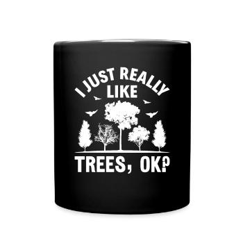 Grimpeur Arboriculteur Bûcheron Arboriculteur - Mug uni - noir - Devant