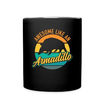 Cadeau de tatou Dicton drôle - Mug uni - noir - Devant