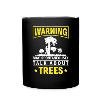 Grimpeur Arboriculteur Bûcheron Arboriculteur - Mug uni - noir - Devant