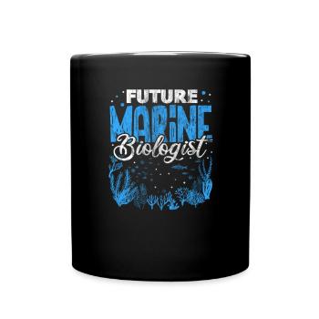 Marine Biology Marine Biologist Biolgie Gift - Full Colour Mug - black - Front