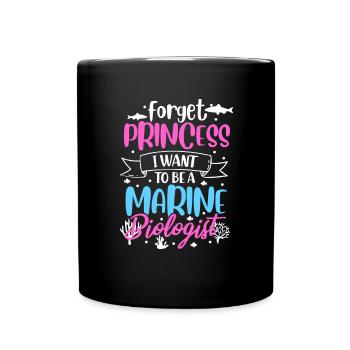 Marine biology - Full Colour Mug - black - Front