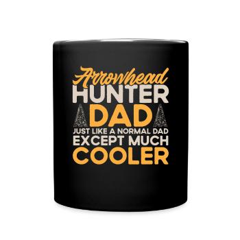 Arrowhead Hunting Arrowhead Collector - Full Colour Mug - black - Front
