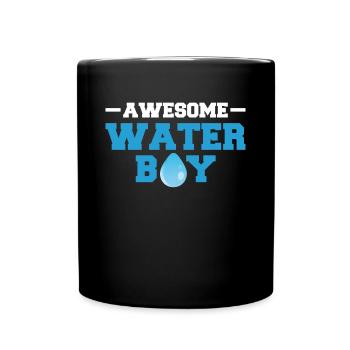 Awesome Waterboy Shirt Gift - Full Colour Mug - black - Front