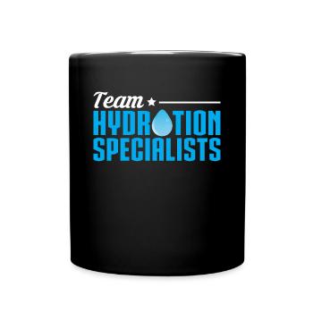Team Hydration Specialists - Full Colour Mug - black - Front
