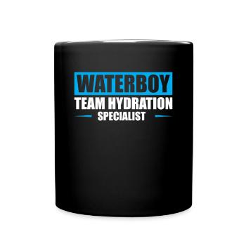 Spécialiste de l’hydratation de l’équipe Waterboy - Mug uni - noir - Devant