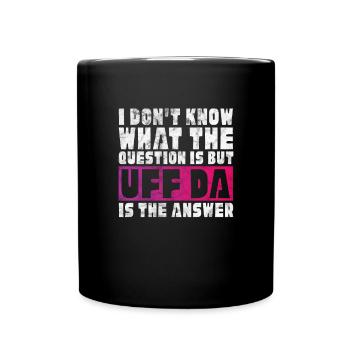 Norvège Scandinavie Norge Norwegian Gift - Mug uni - noir - Devant