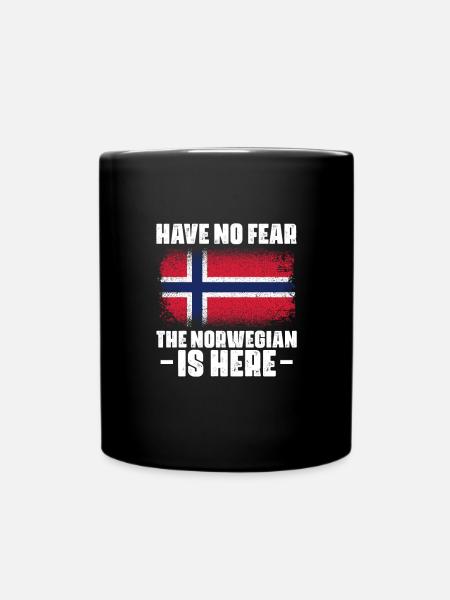 Norvège - Mug uni - noir