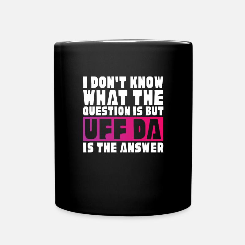 Norwegen - Tasse einfarbig - Schwarz