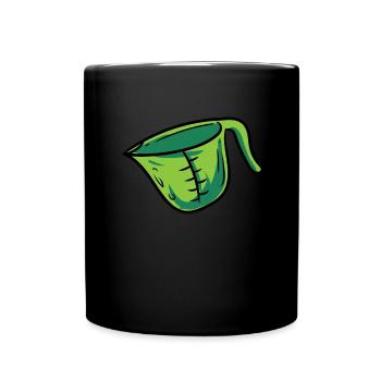 Measuring jug - Full Colour Mug - black - Front