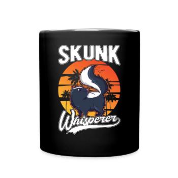 Skunk Whisperer Stinktier - Mug uni - noir - Devant
