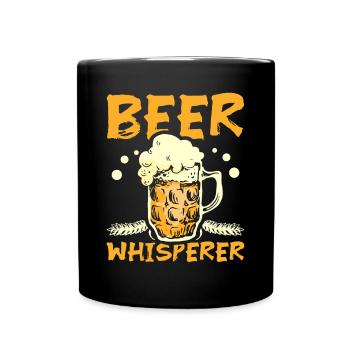 Beer Whisperer - Full Colour Mug - black - Front