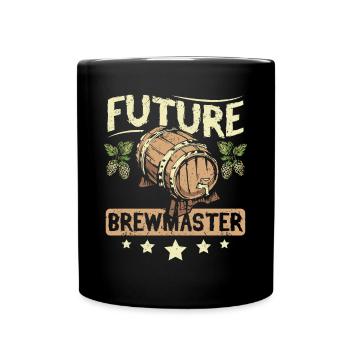 Future Brewmaster - Tasse einfarbig - Schwarz - Vorne
