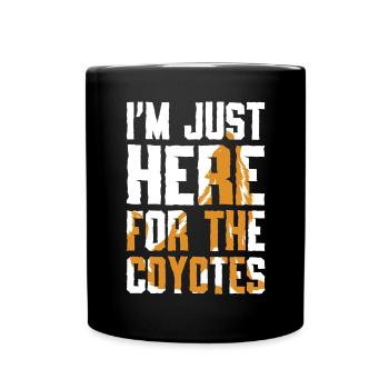 Coyote Hunters - Full Colour Mug - black - Front