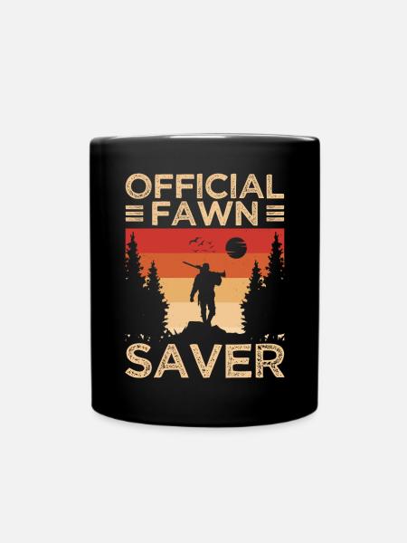 Coyote Jäger - Tasse einfarbig - Schwarz
