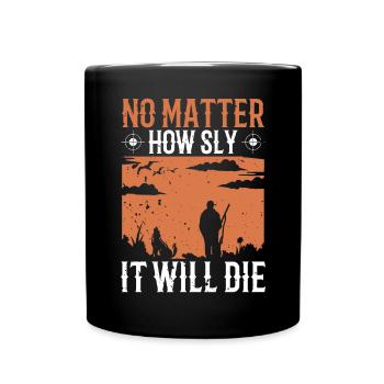Chasseurs de coyotes - Mug uni - noir - Devant