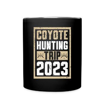 Chasseurs de coyotes - Mug uni - noir - Devant