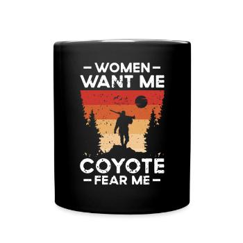 Coyote Hunters - Full Colour Mug - black - Front