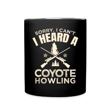 Coyote Hunters - Full Colour Mug - black - Front