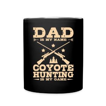 Chasseurs de coyotes - Mug uni - noir - Devant
