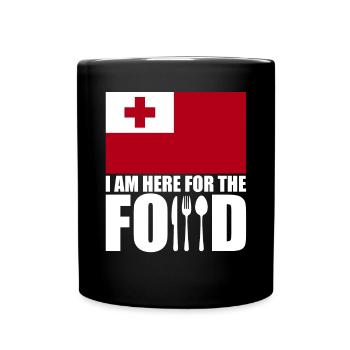 Tonga holiday trip souvenir - Full Colour Mug - black - Front