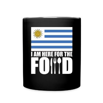 Uruguay urlaub reise souvenir - Tasse einfarbig - Schwarz - Vorne