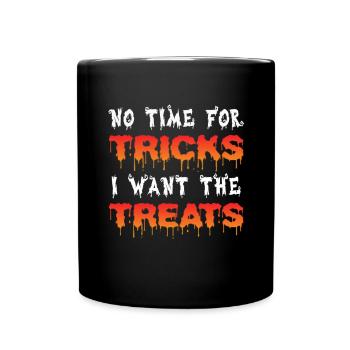 Halloween Halloween Halloween Halloween Halloween - Tasse einfarbig - Schwarz - Vorne