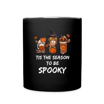 Café Owl - Mug uni - noir - Devant