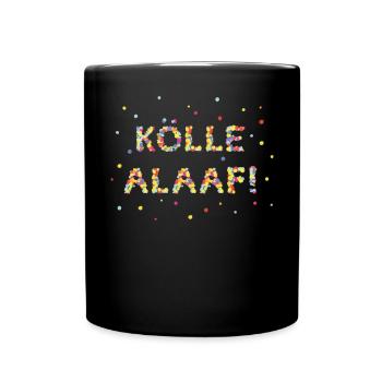 Carnaval de Cologne Carnaval Confettis Kölle Alaaf Jeck - Mug uni - noir - Devant