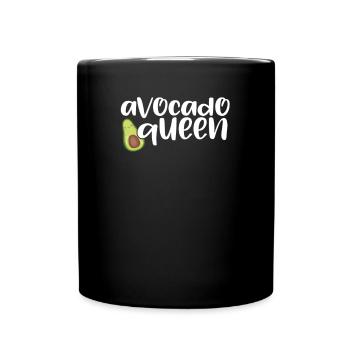 Avocado Queen - Full Colour Mug - black - Front