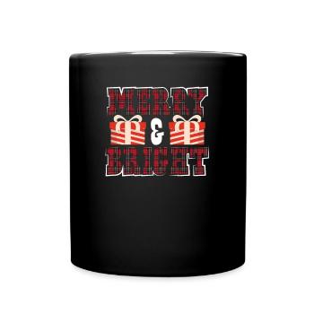 Heiter und fröhliche Geschenke40 - Tasse einfarbig - Schwarz - Vorne