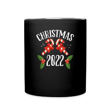 Noël 2022 - Mug uni - noir - Devant