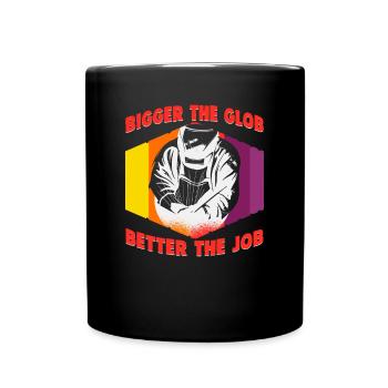 Conception de slogan de soudeur pour les métallurgistes - Mug uni - noir - Devant