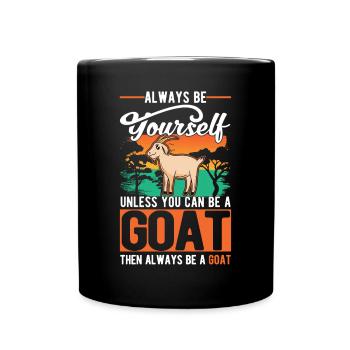 Chèvre Cadeau Chèvre Gardien Chèvre - Mug uni - noir - Devant