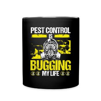 Pest Control Worker Animal Control Officer - Tasse einfarbig - Schwarz - Vorne