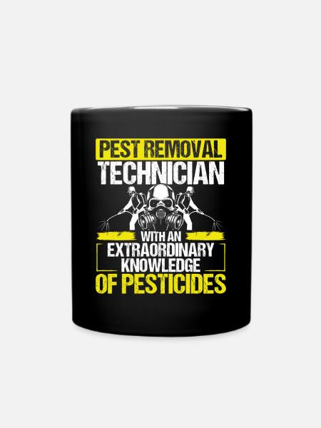 Travailleur de la lutte antiparasitaire Pesticides Lutte contre les animaux - Mug uni - noir