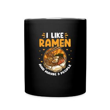 Ramen - Mug uni - noir - Devant