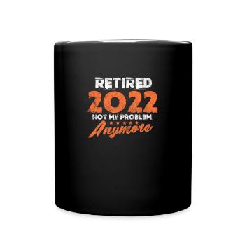 Retirement - Full Colour Mug - black - Front