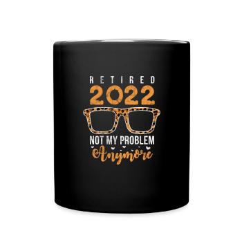 Retirement - Full Colour Mug - black - Front