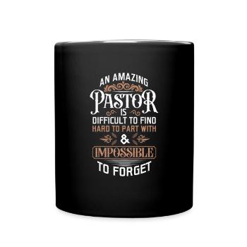 Retraite Pasteur Pension Pension Pension Cadeau - Mug uni - noir - Devant
