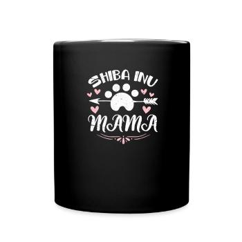 Shiba Inu Dog Dog Lover Dog Breed Gift - Full Colour Mug - black - Front