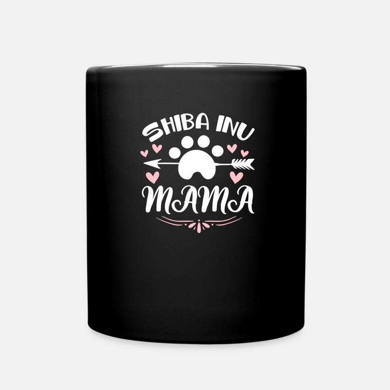 Shiba Inu - Mug uni - noir