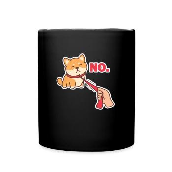 Shiba Inu - Full Colour Mug - black - Front