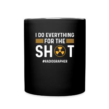 I do everything for the recording. X-ray assistant - Full Colour Mug - black - Front