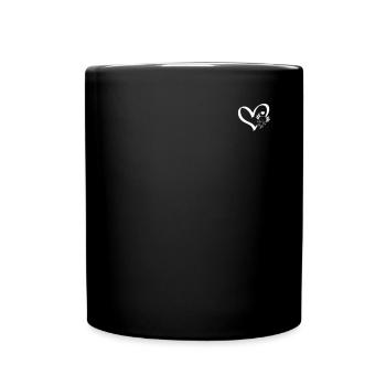 Kawaii Axolotl Lover - Cute Axolotl - Full Colour Mug - black - Front