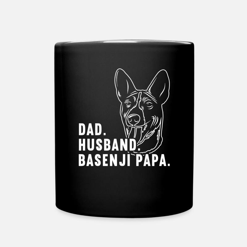 Basenji Dog Cadeau - Mug uni - noir